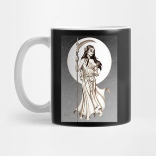 Reaper with Hourglass Mug